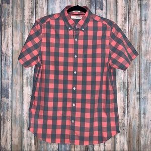 Hawker Rye Mens Short-Sleeve Button-Down Shirt S